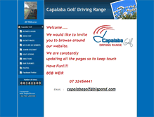 Tablet Screenshot of capalabagolf.com